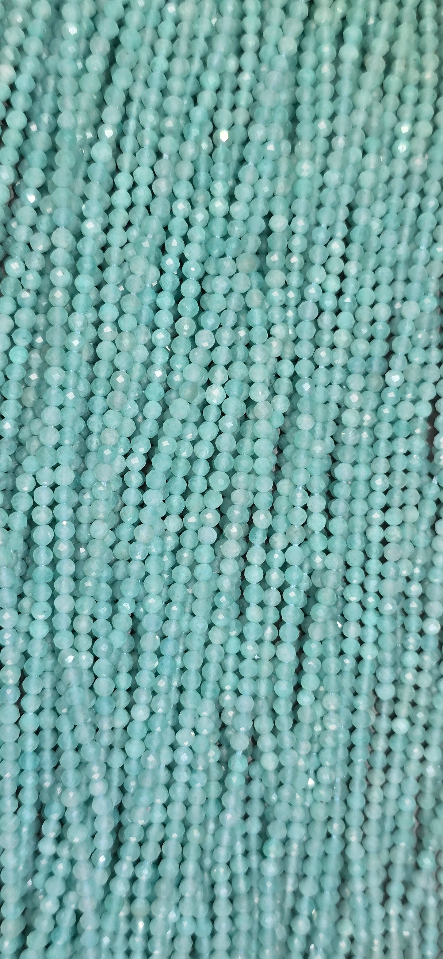 Amazonite Beads - Faceted