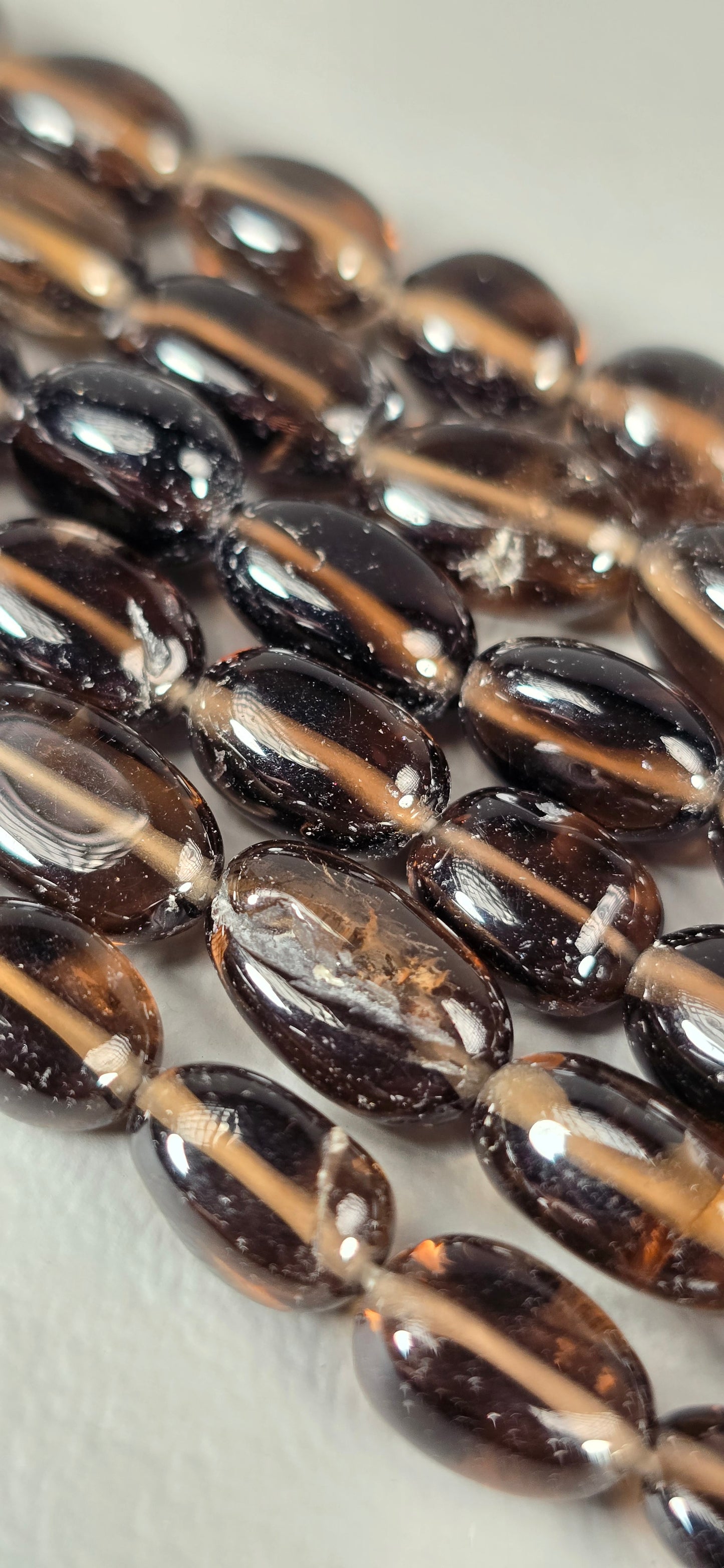 Smoky Quartz Beads - Freeform