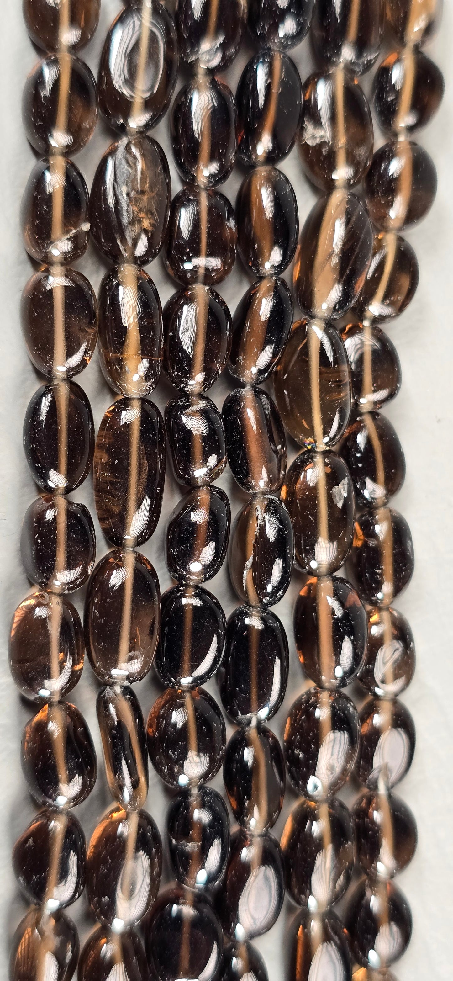 Smoky Quartz Beads - Freeform