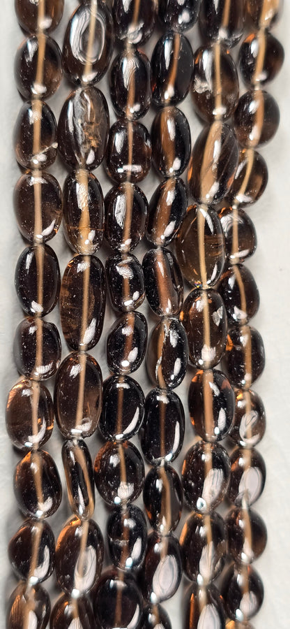 Smoky Quartz Beads - Freeform