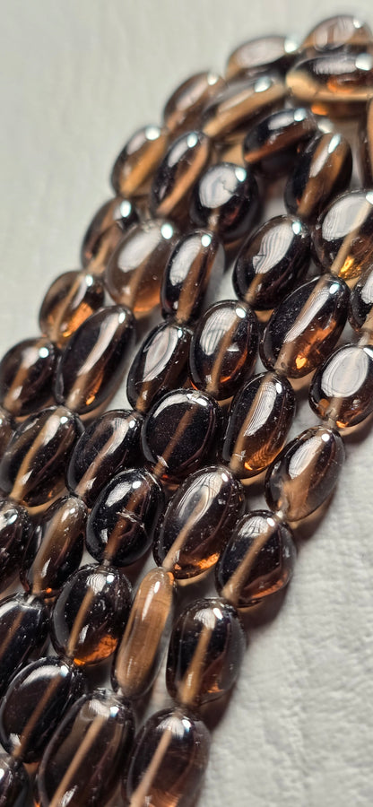 Smoky Quartz Beads - Freeform