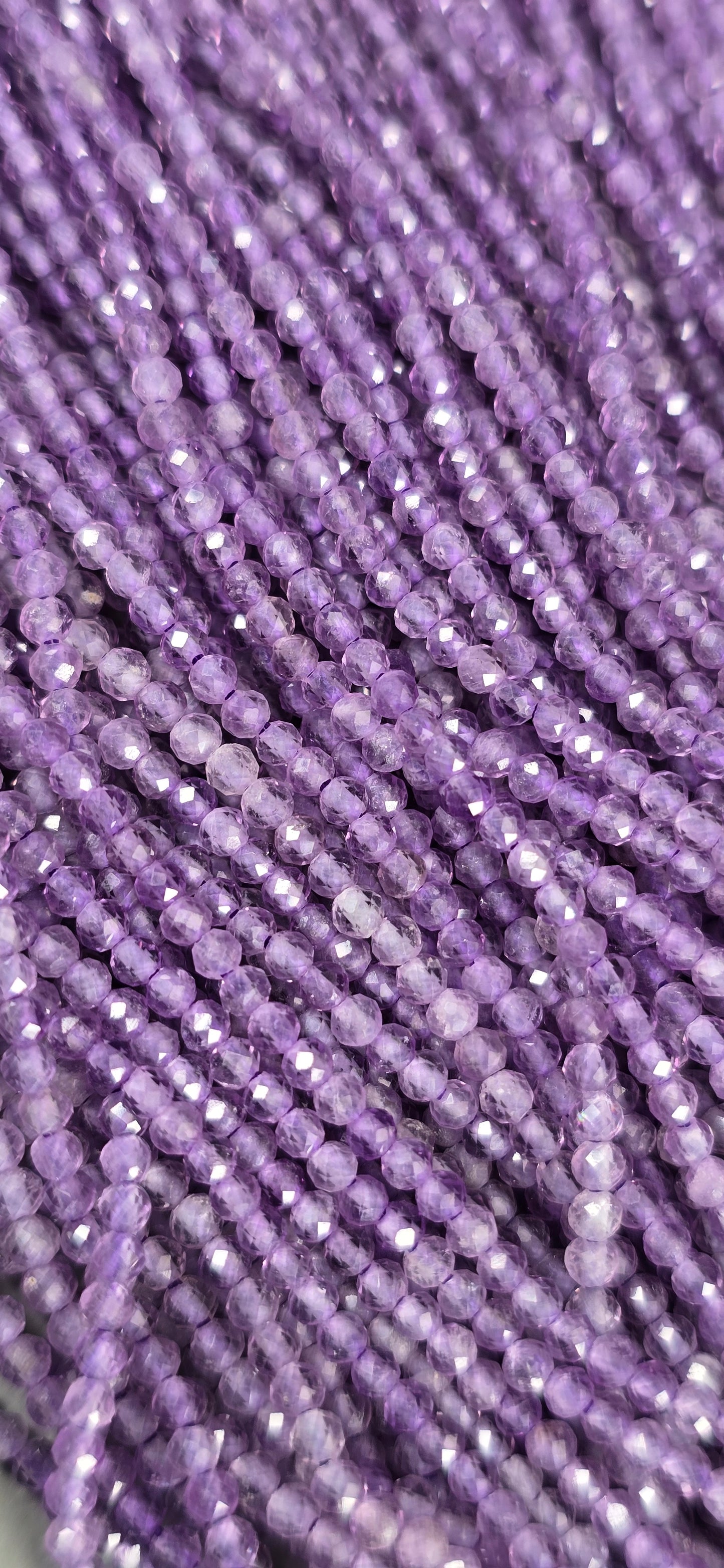 Amethyst Beads - Facet