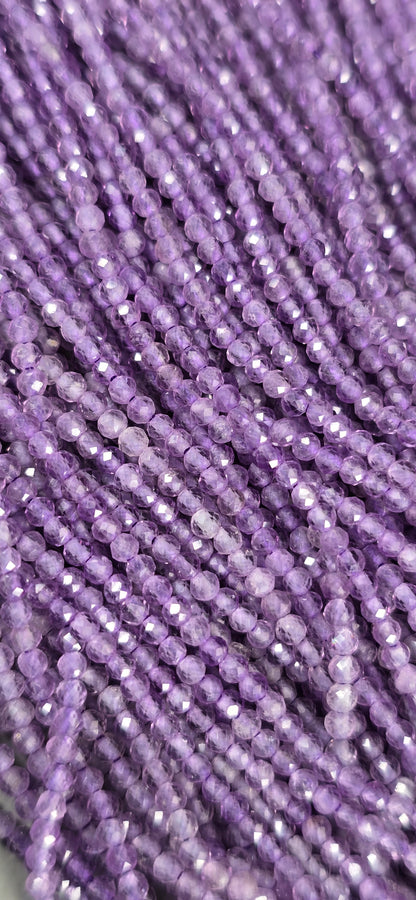 Amethyst Beads - Facet