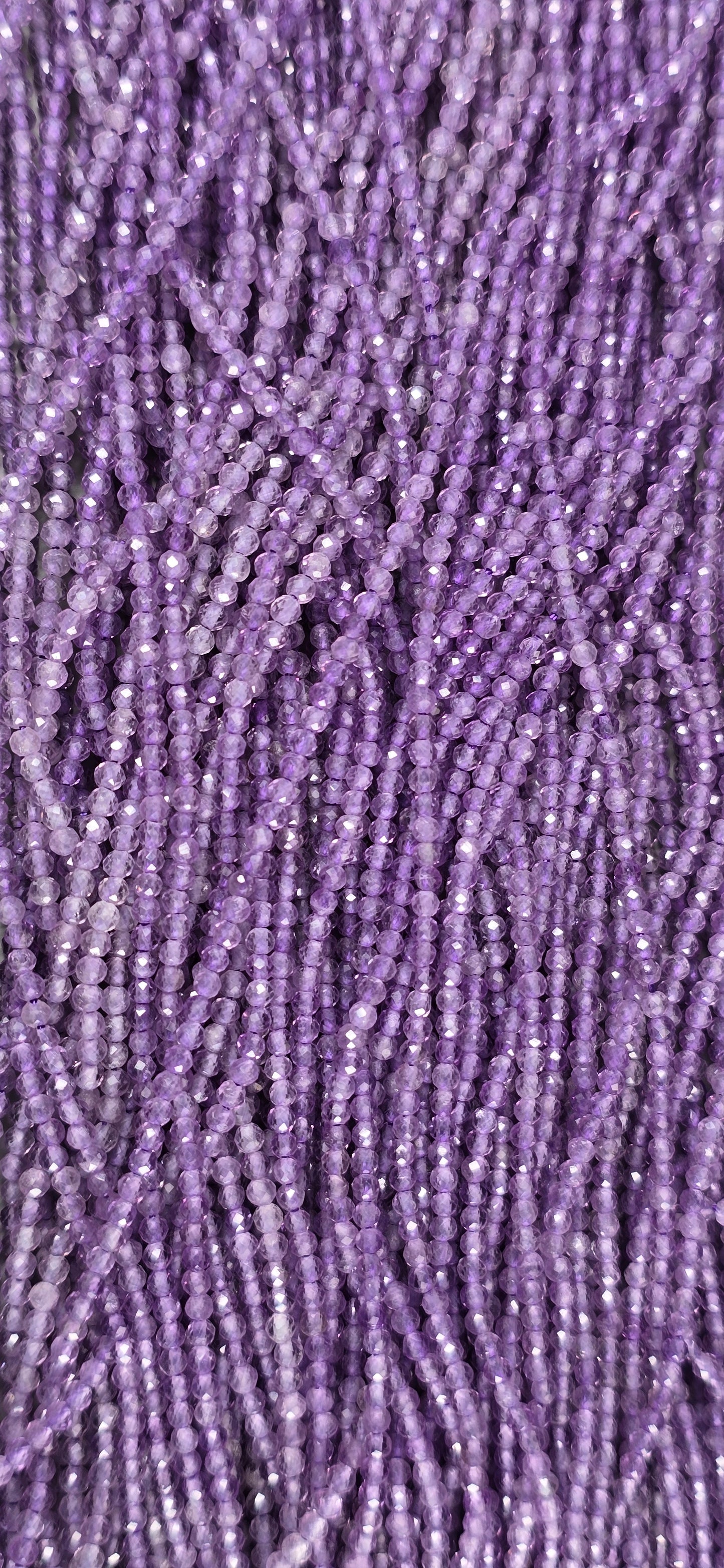 Amethyst Beads - Facet