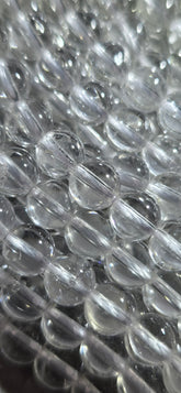 Clear Quartz Beads - Round