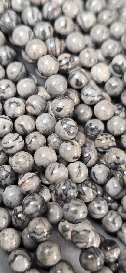 Picasso Jasper Beads - Round