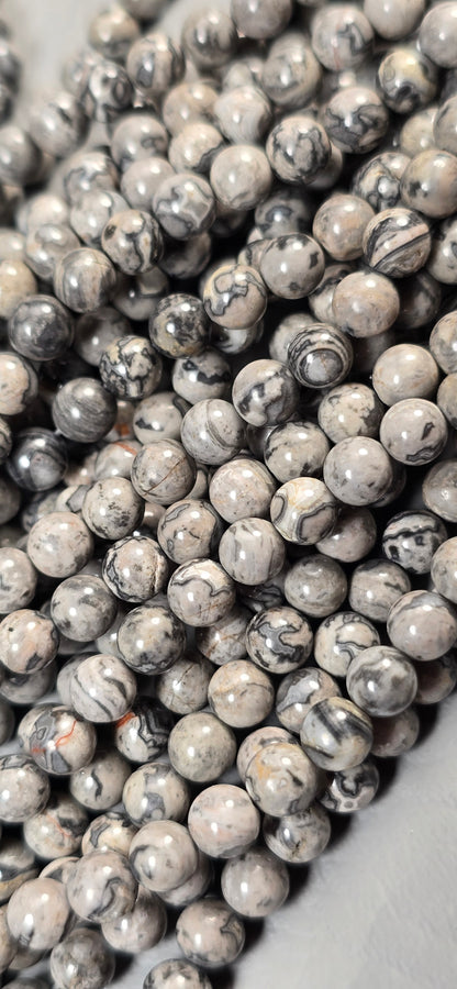 Picasso Jasper Beads - Round