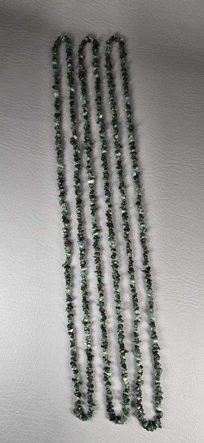 Emerald Biotite Beads - Chip