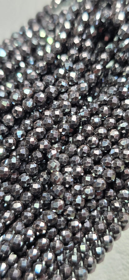 Hematite Beads - Facet
