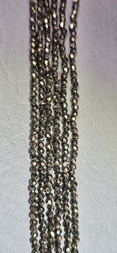 Pyrite Beads - Facet