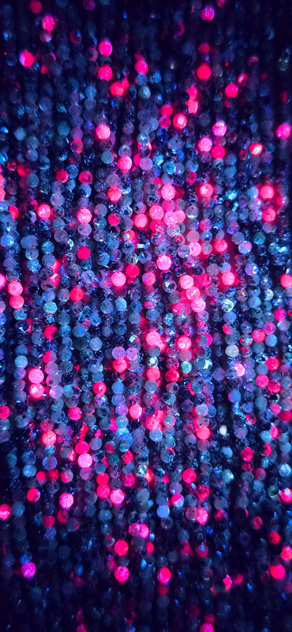 Ruby Zoisite Beads - Facet