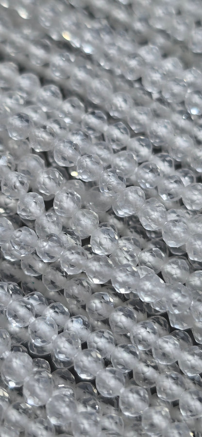 Quartz Beads - Facet