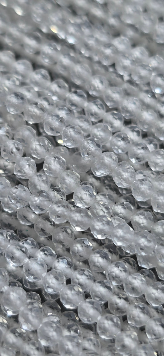 Quartz Beads - Facet