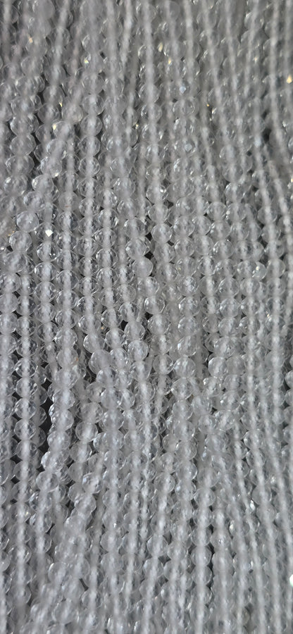 Quartz Beads - Facet