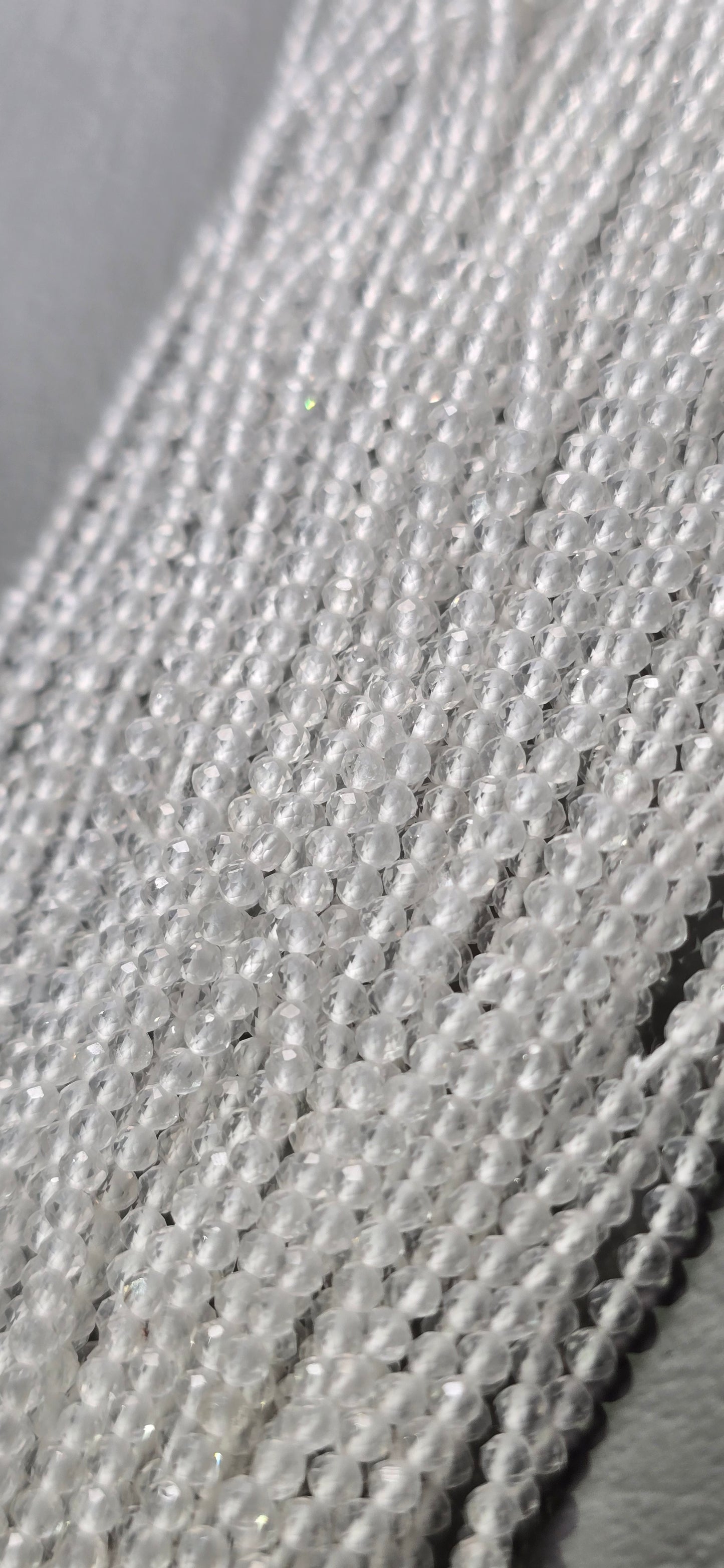 Quartz Beads - Facet