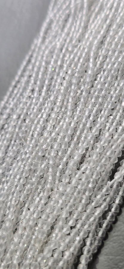 Quartz Beads - Facet