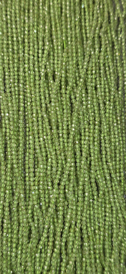 Peridot Beads - Facet