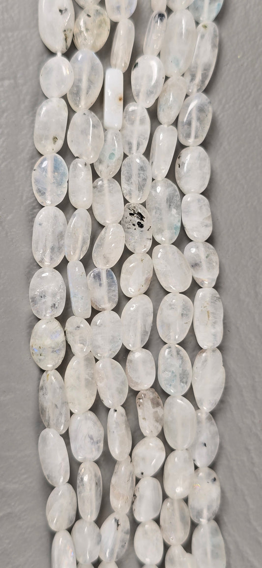 Rainbow Moonstone Beads - Freeform
