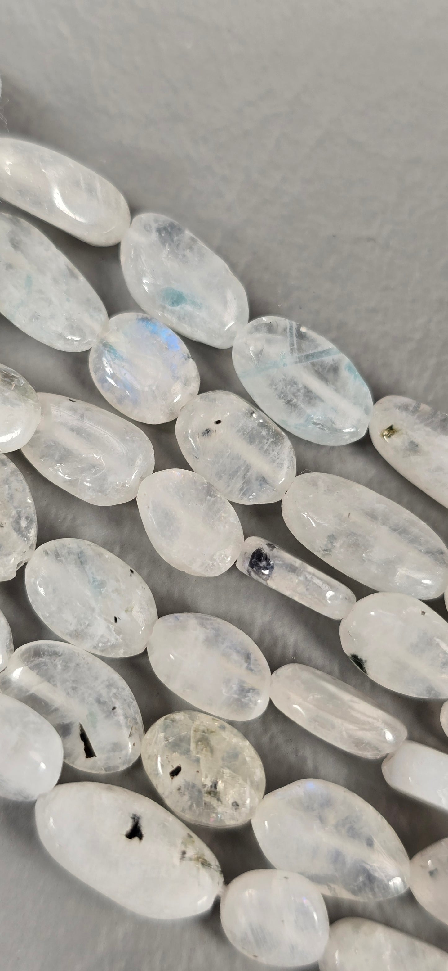 Rainbow Moonstone Beads - Freeform