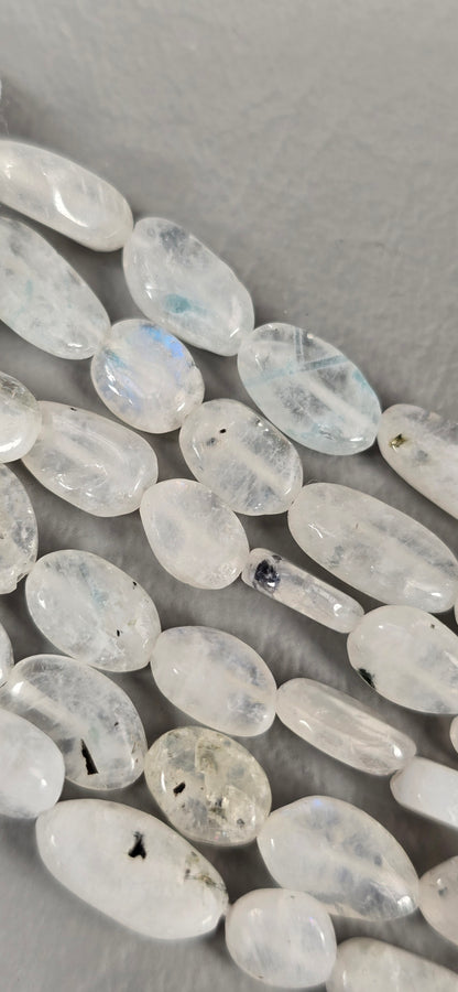 Rainbow Moonstone Beads - Freeform