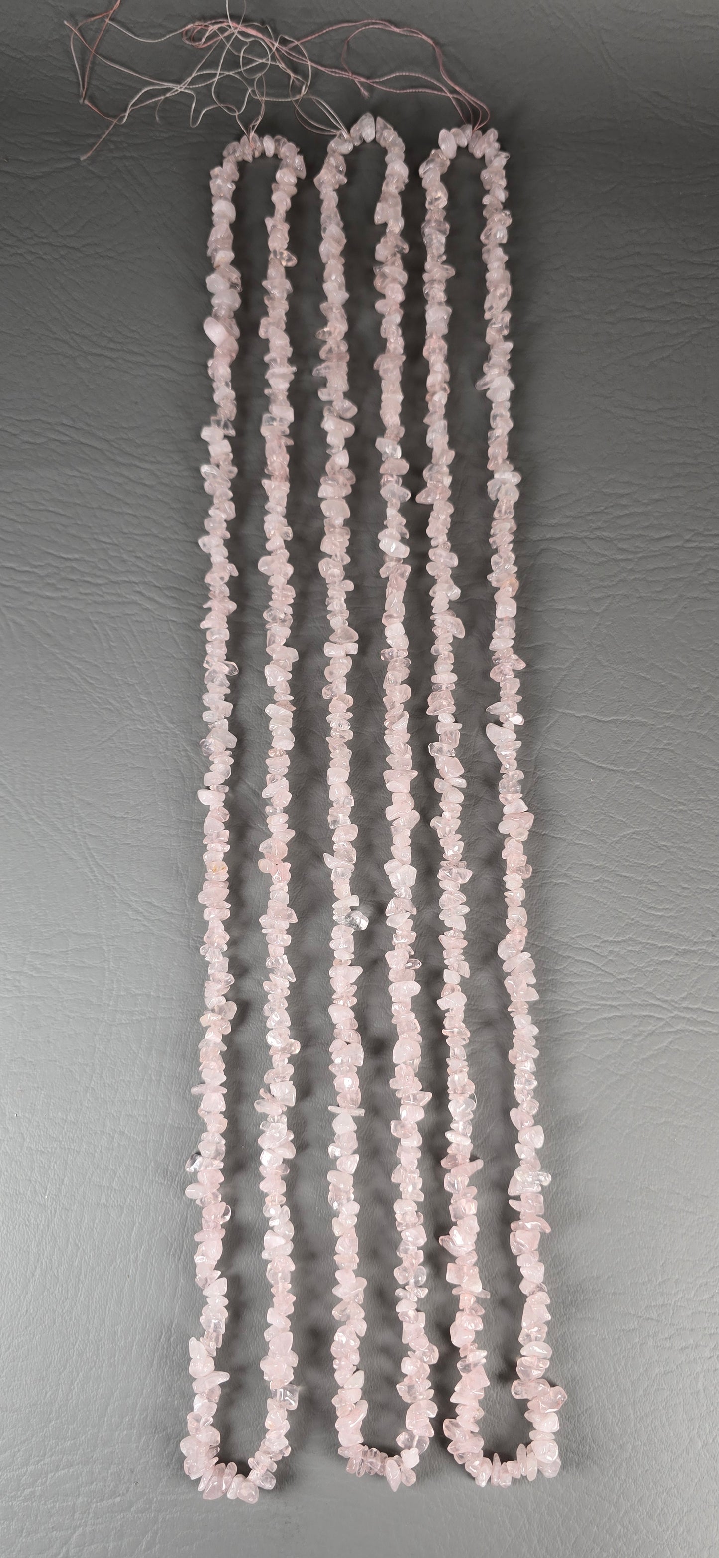 Rose Quartz Beads - Chip