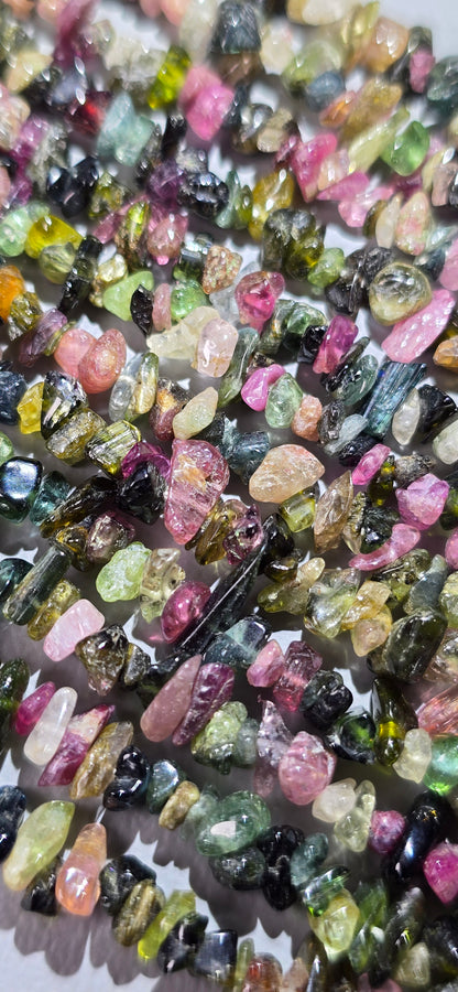Tourmaline Multicolor Beads - Chip
