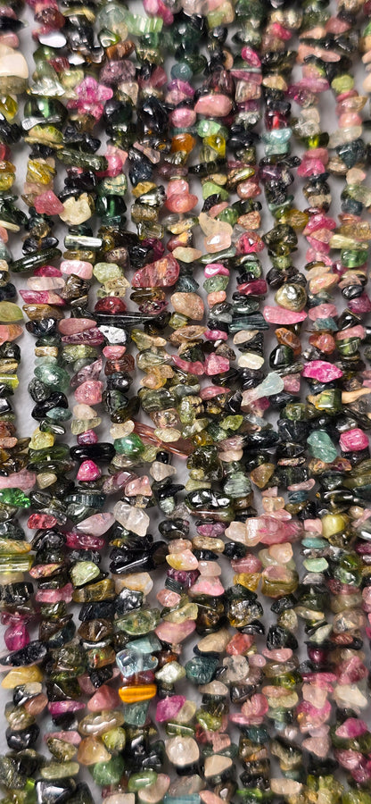 Tourmaline Multicolor Beads - Chip