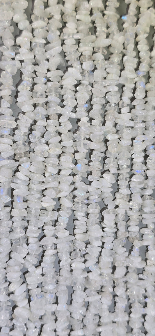 Rainbow Moonstone Beads - Chip