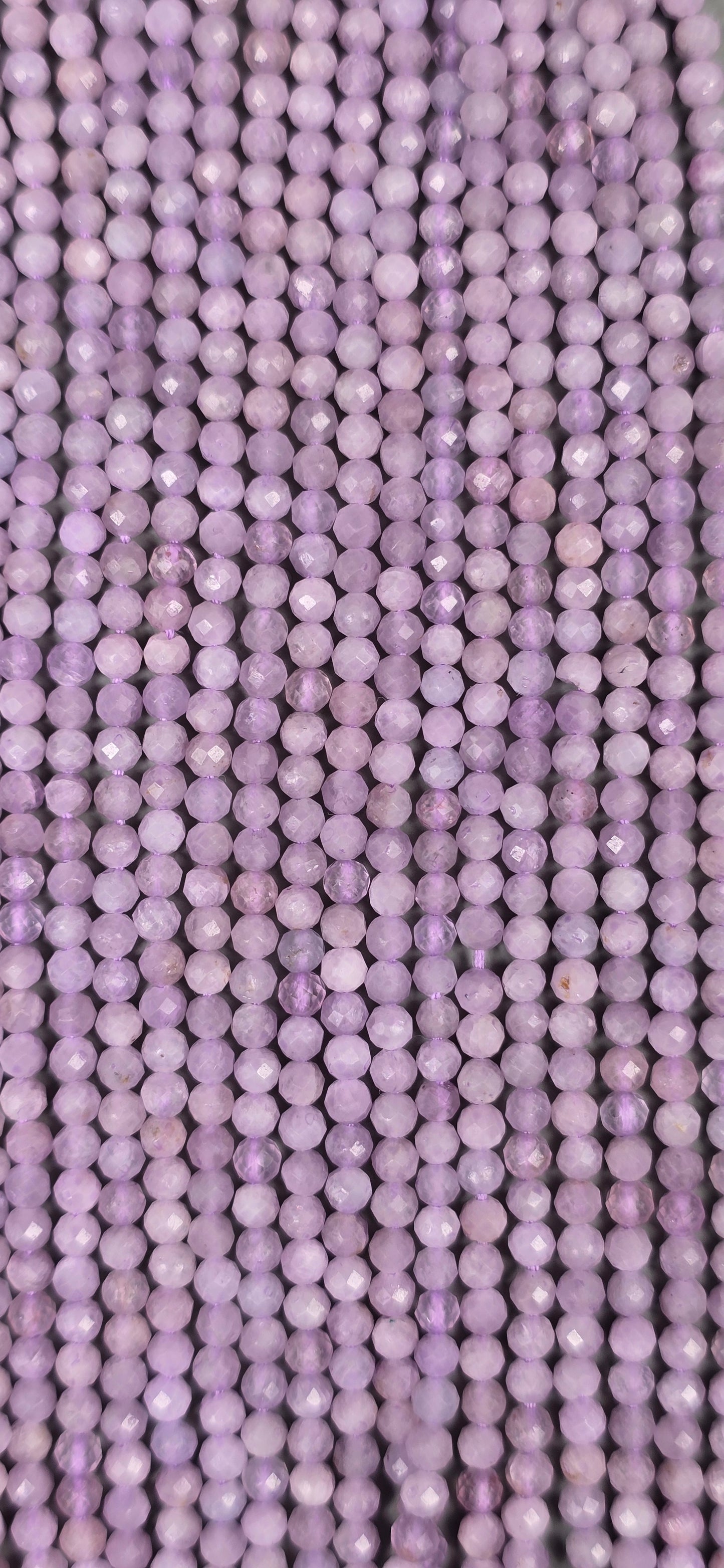 Kunzite Beads - Facet