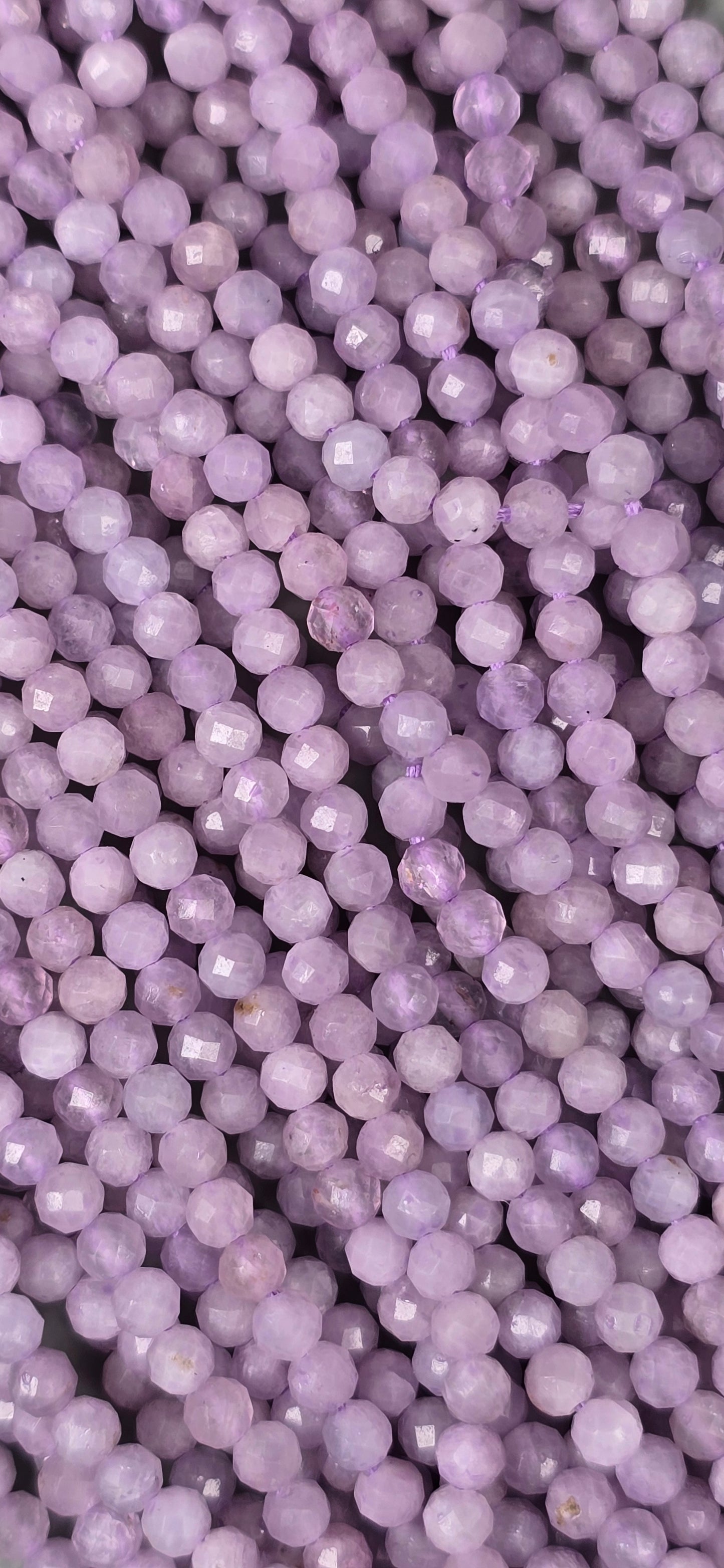 Kunzite Beads - Facet