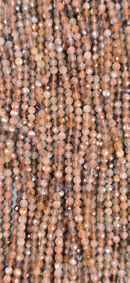 Assorted Feldspar Beads - Facet
