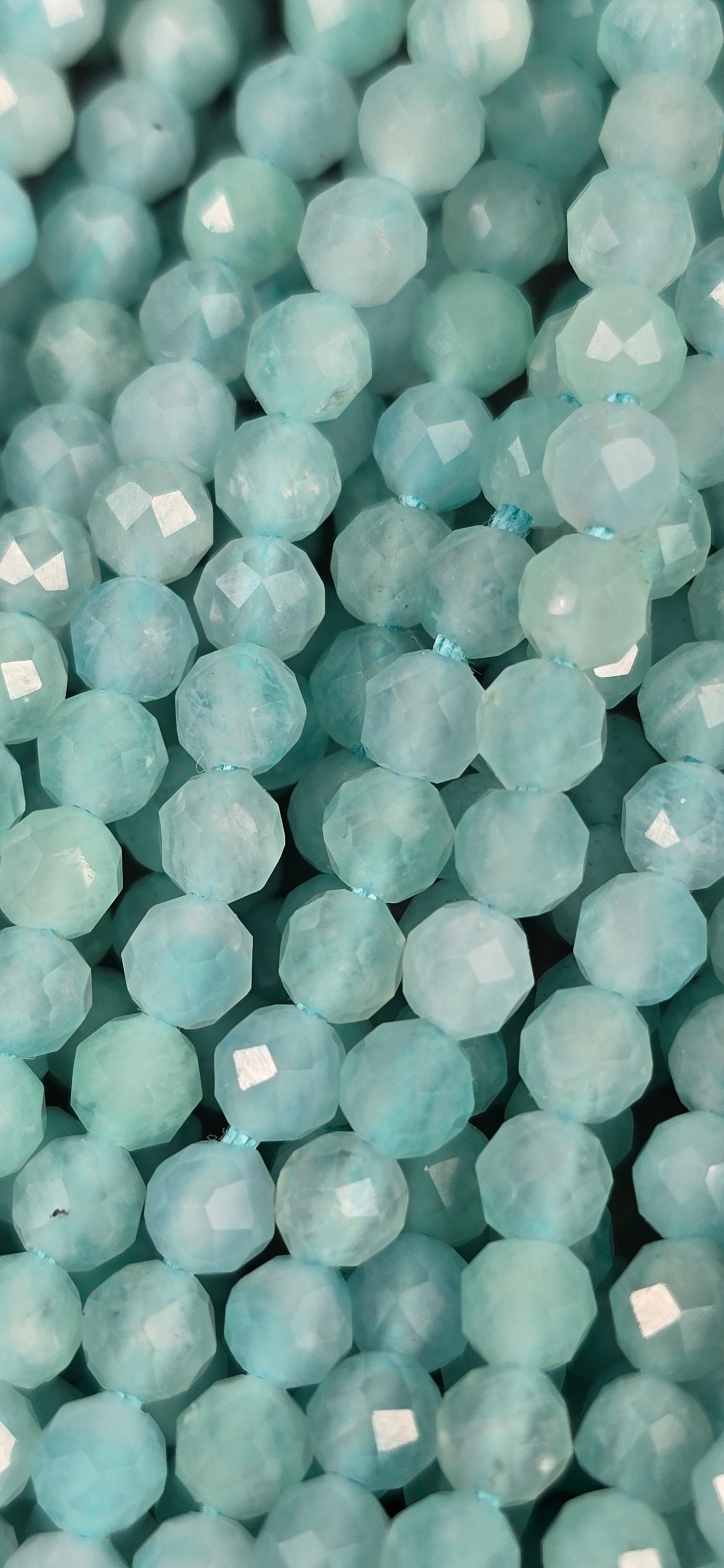 Amazonite Beads - Faceted