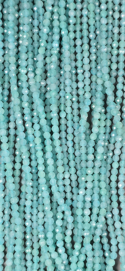 Amazonite Beads - Faceted