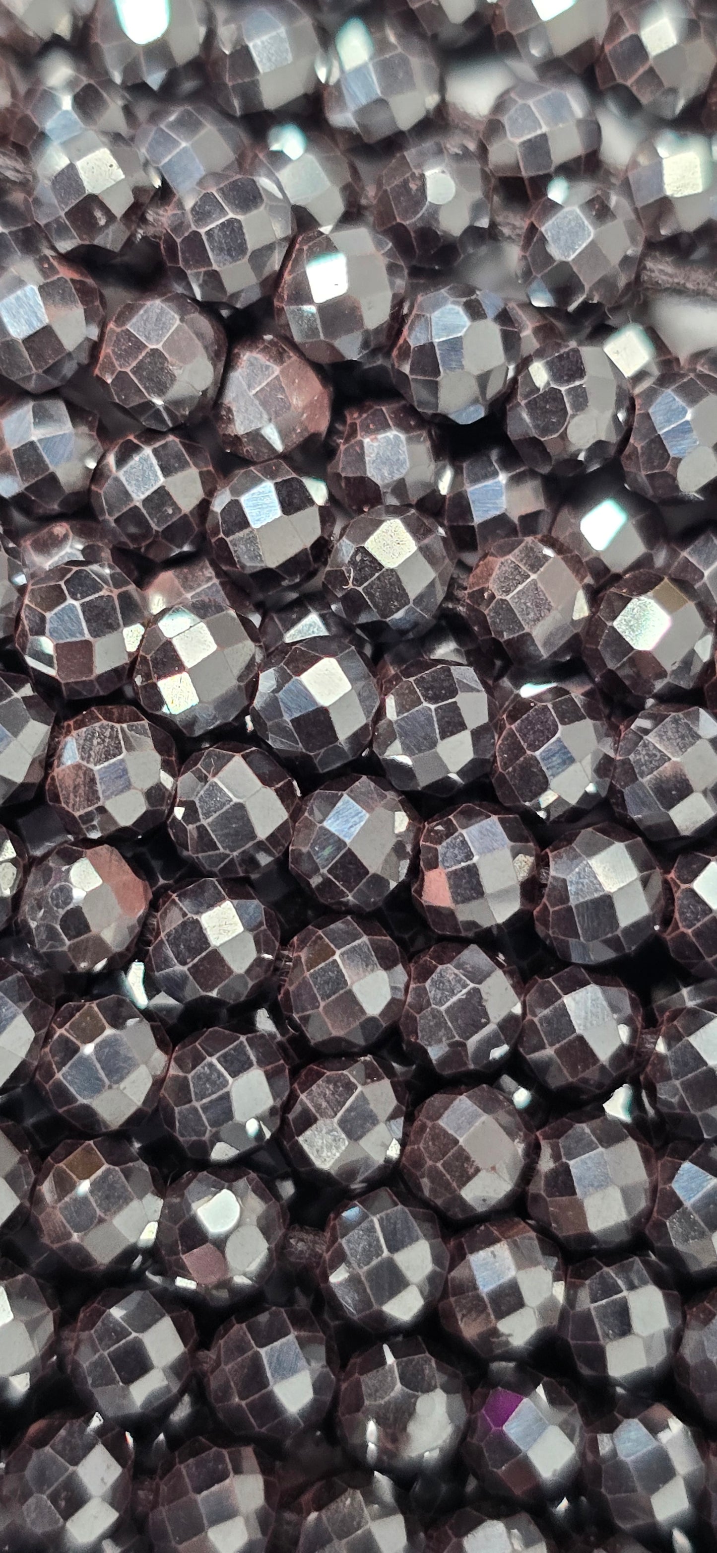 Hematite Beads - Facet