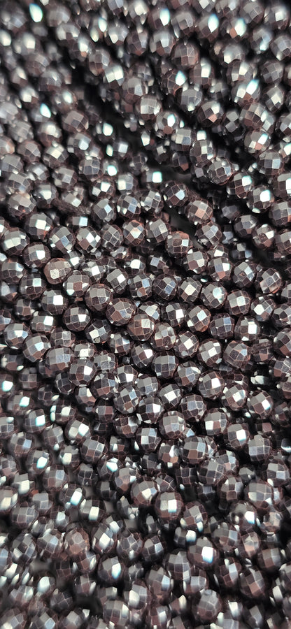 Hematite Beads - Facet