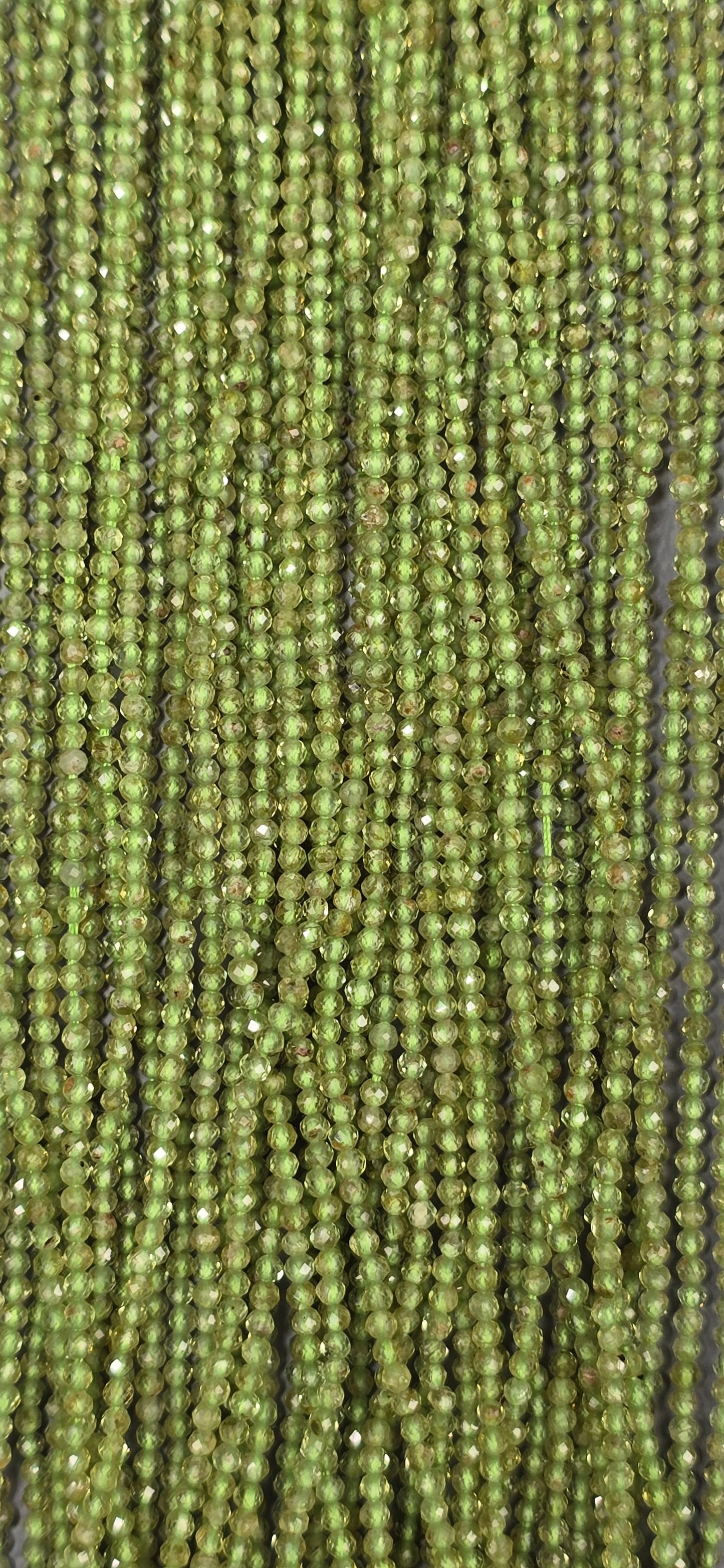 Peridot Beads - Facet