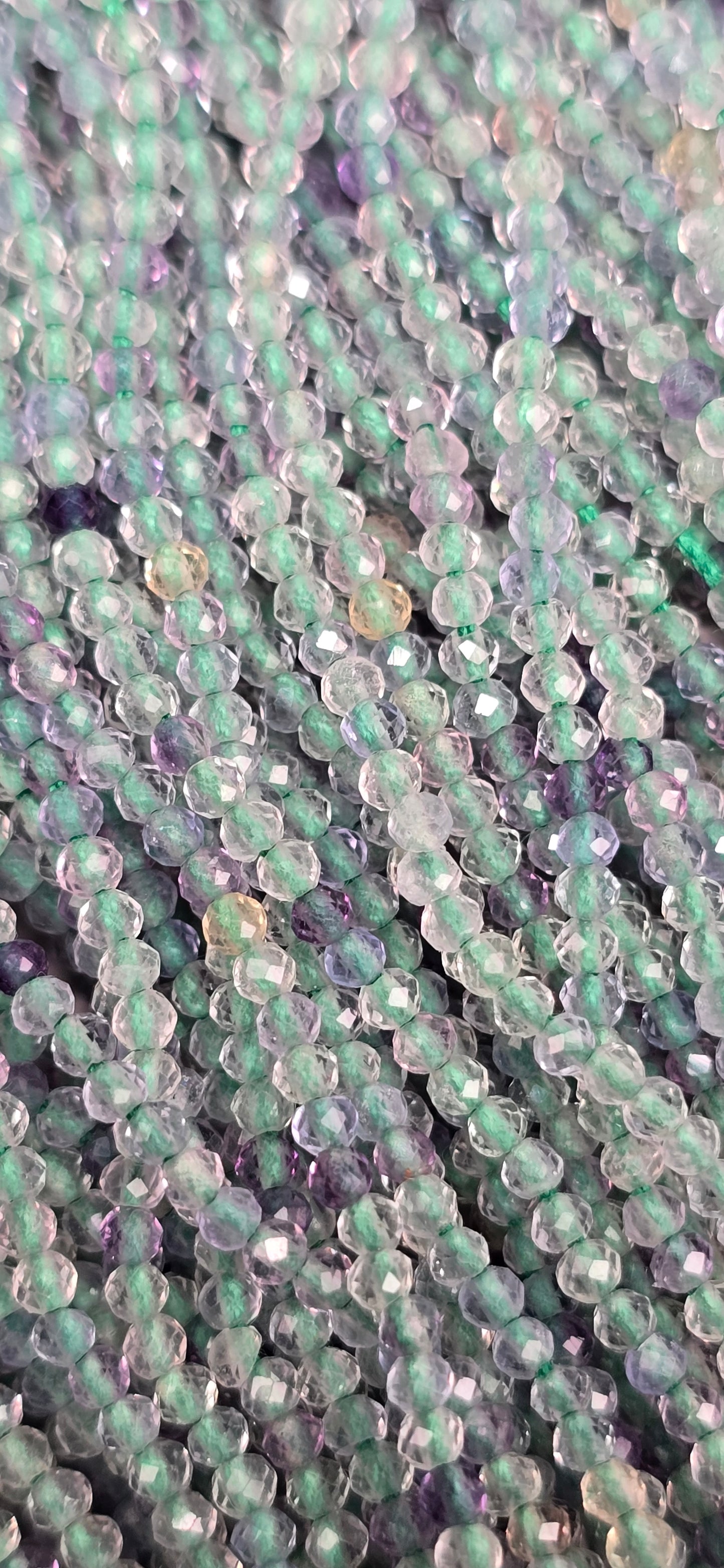 Fluorite Beads - Facet