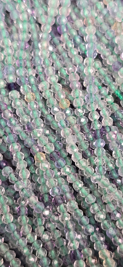 Fluorite Beads - Facet
