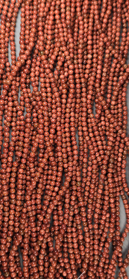 Goldstone Beads - Round