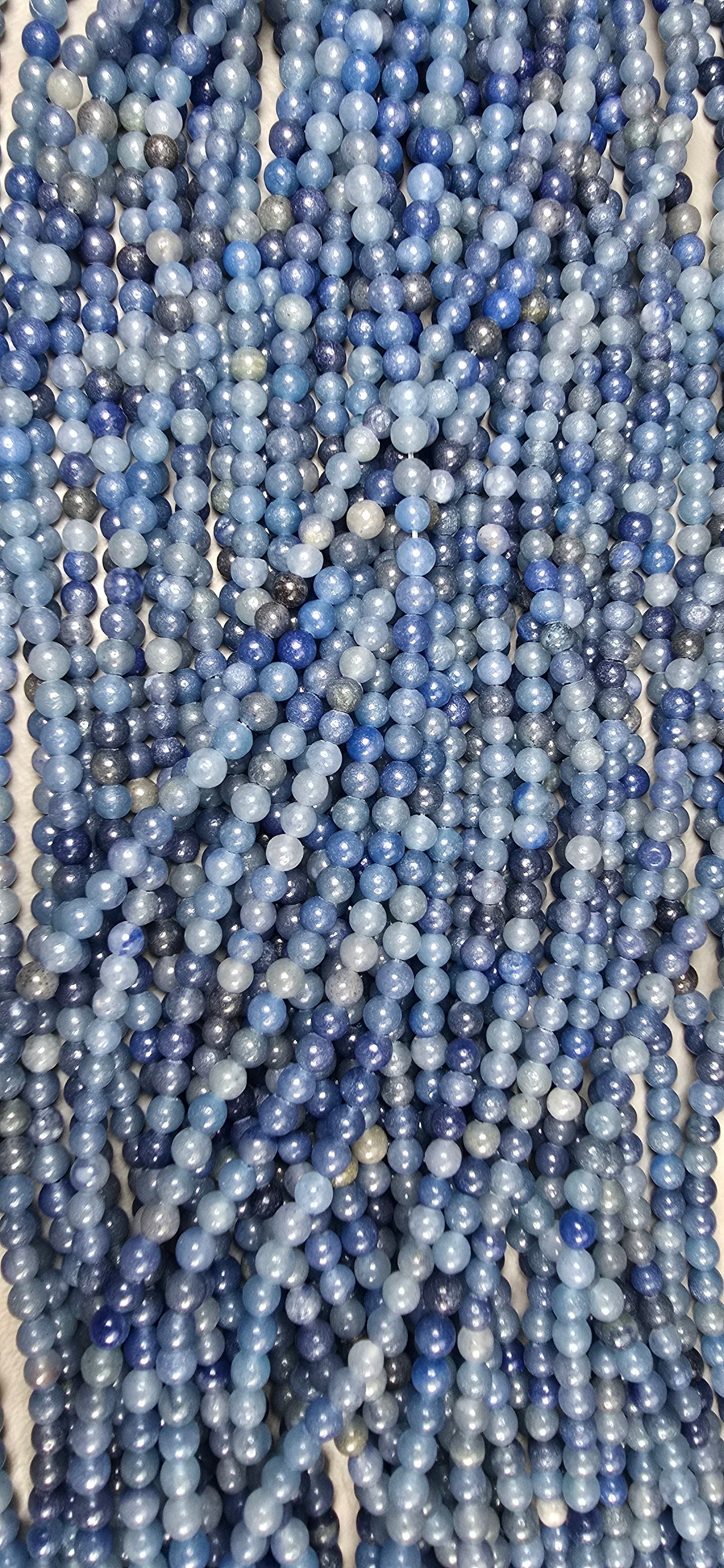Blue Aventurine Beads - Round