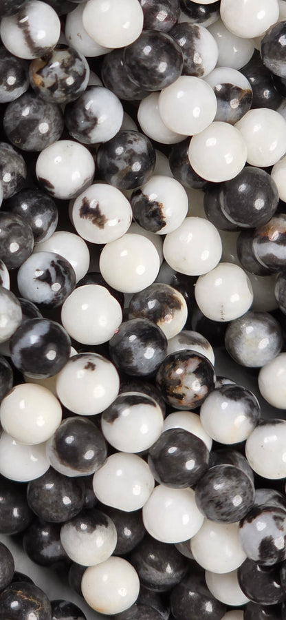 Zebra Jasper Beads - Round