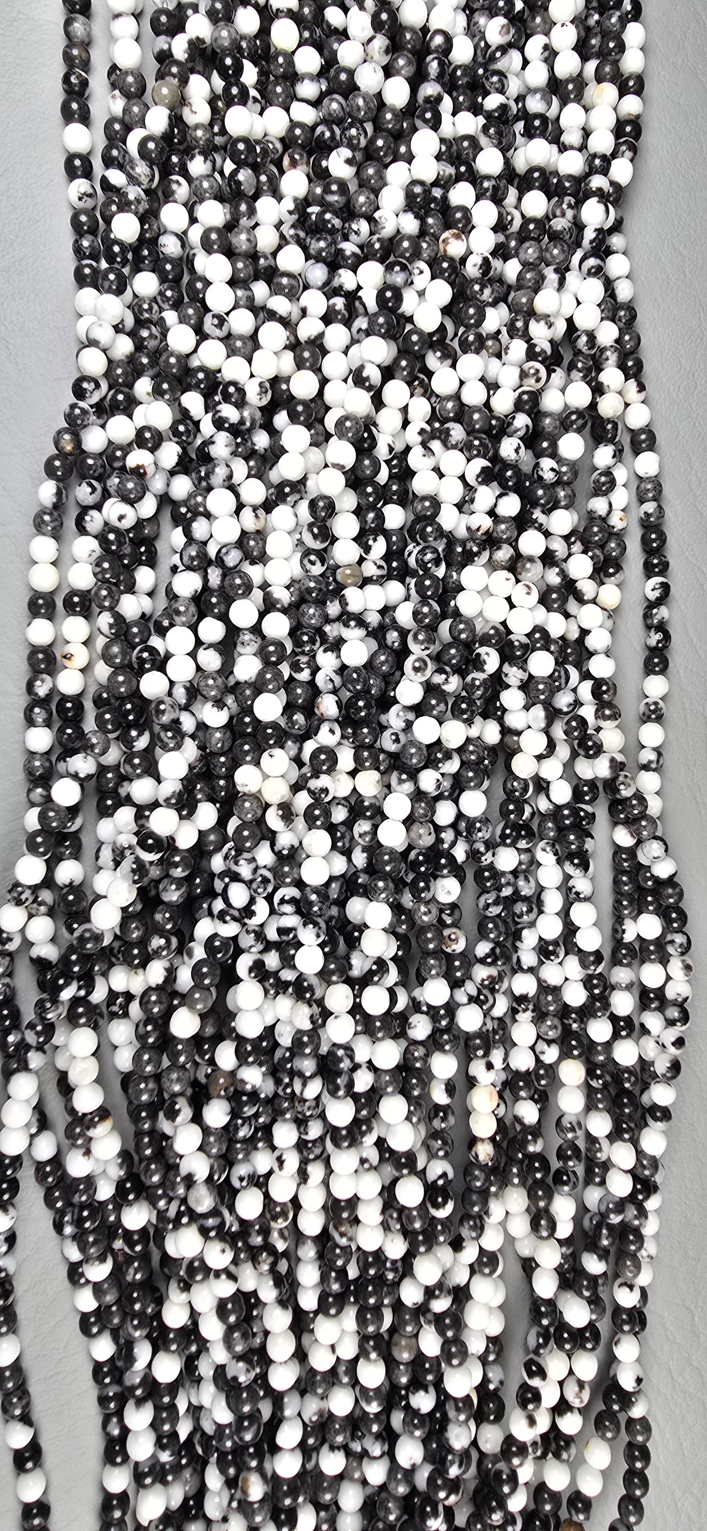 Zebra Jasper Beads - Round