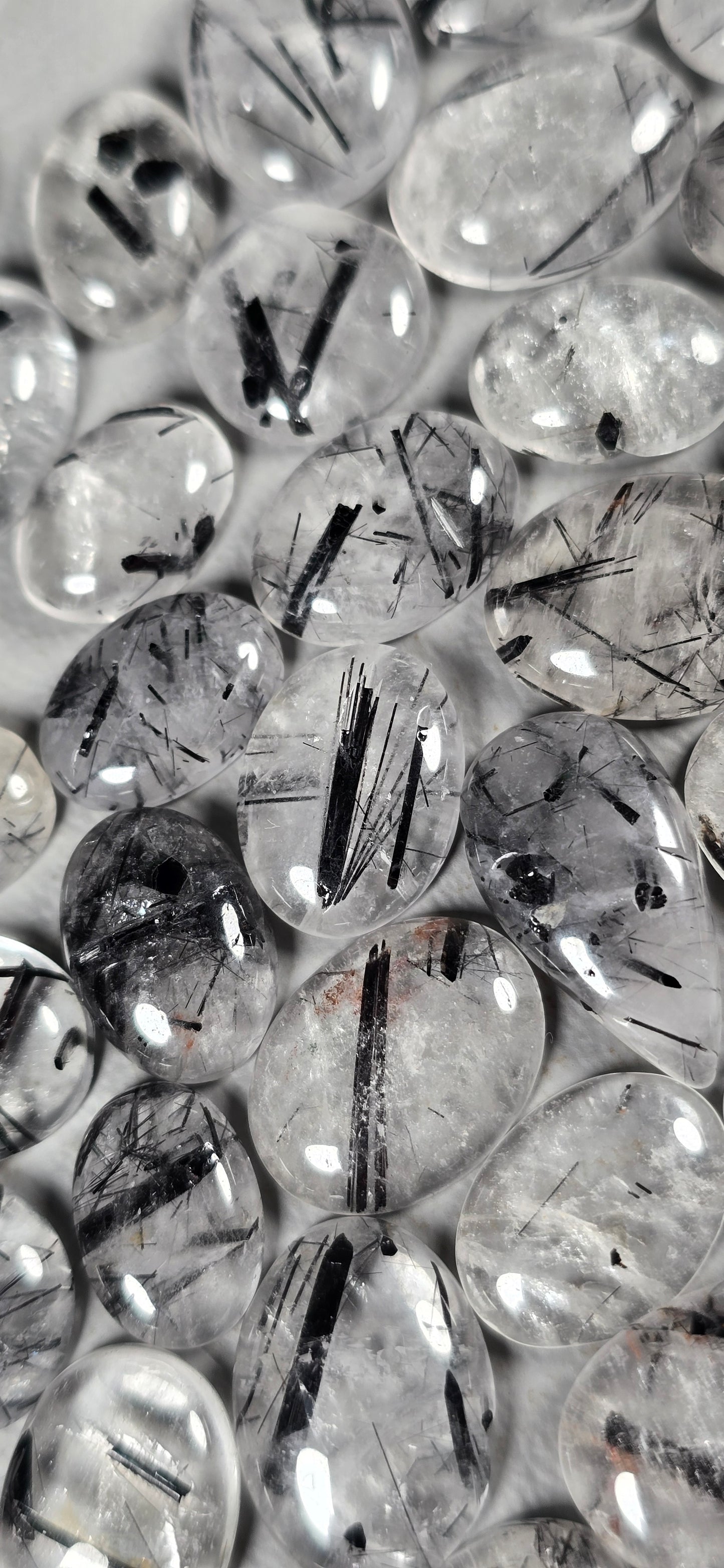 Tourmalated Quartz - Random Cabochon