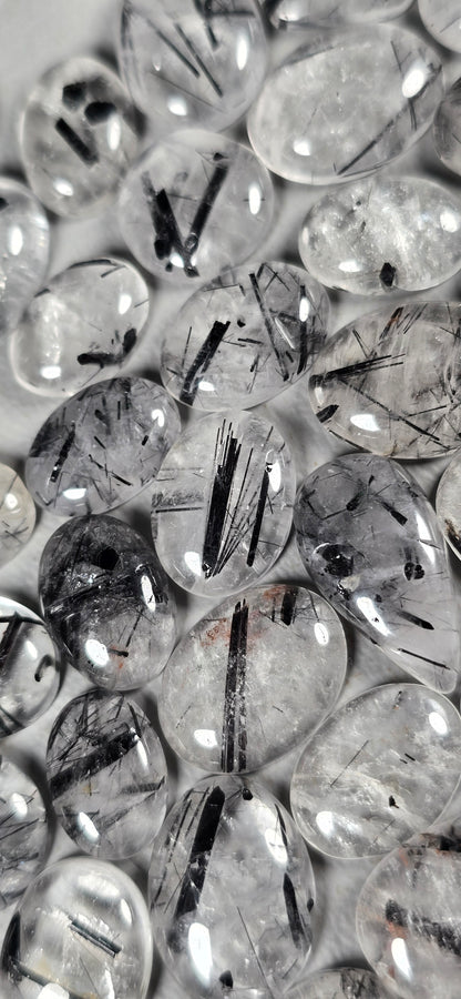 Tourmalated Quartz - Random Cabochon