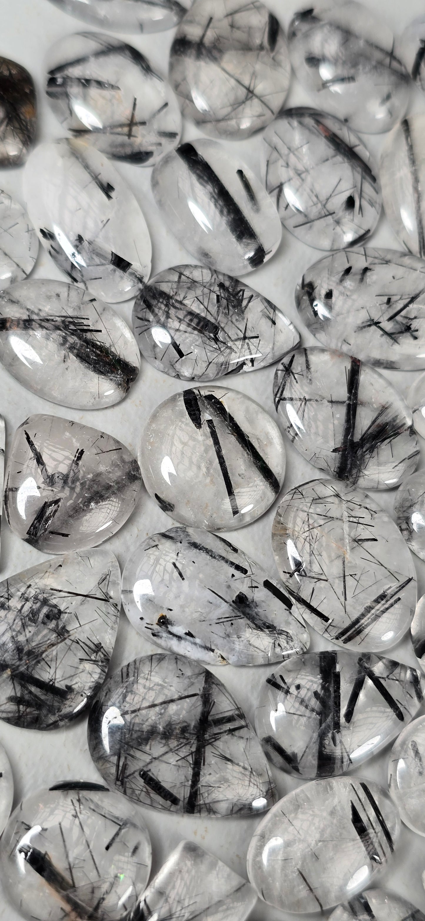 Tourmalated Quartz - Random Cabochon
