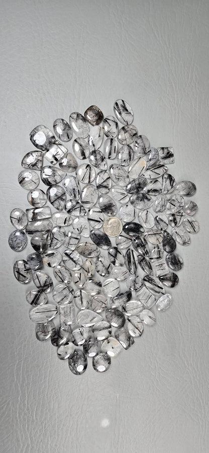 Tourmalated Quartz - Random Cabochon