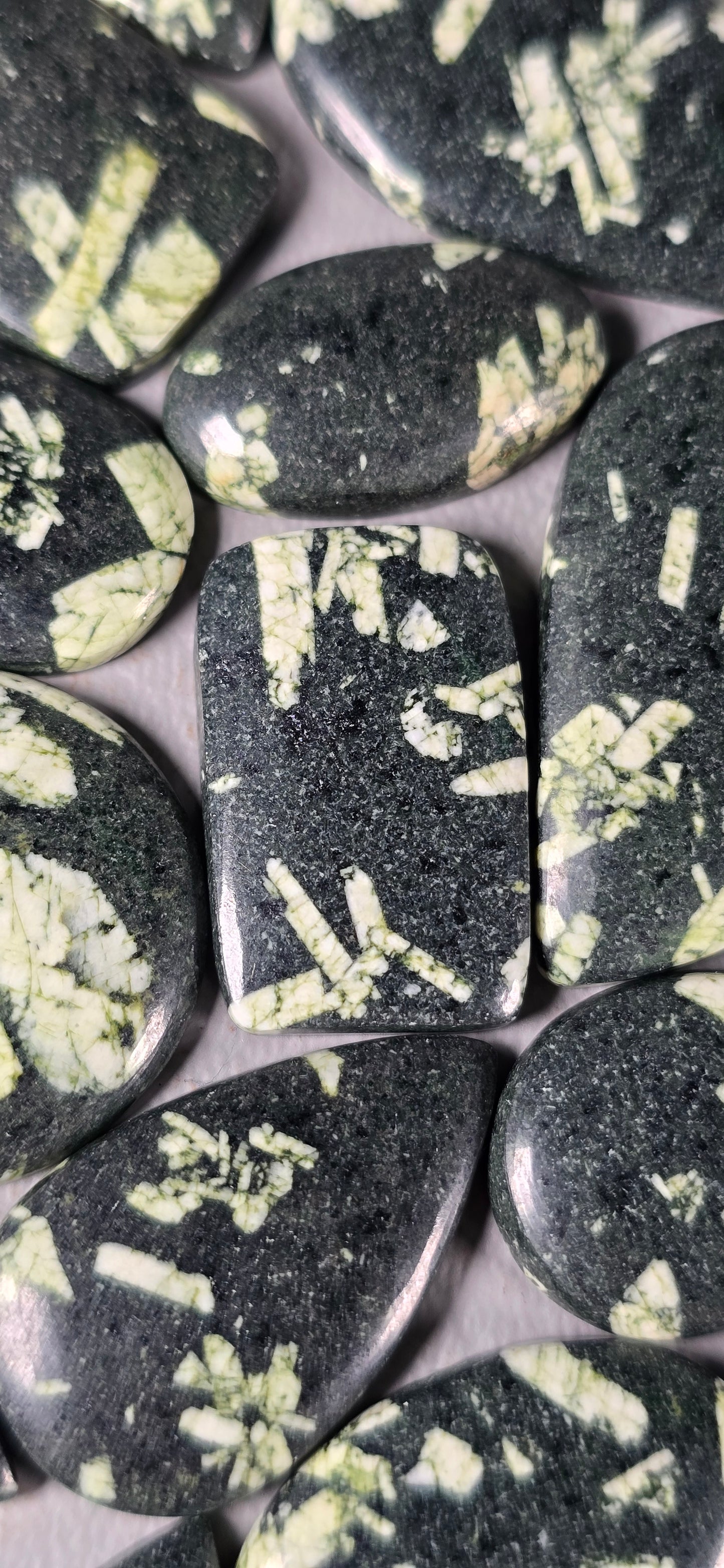 Chinese Writing Rock - Random Cabochon