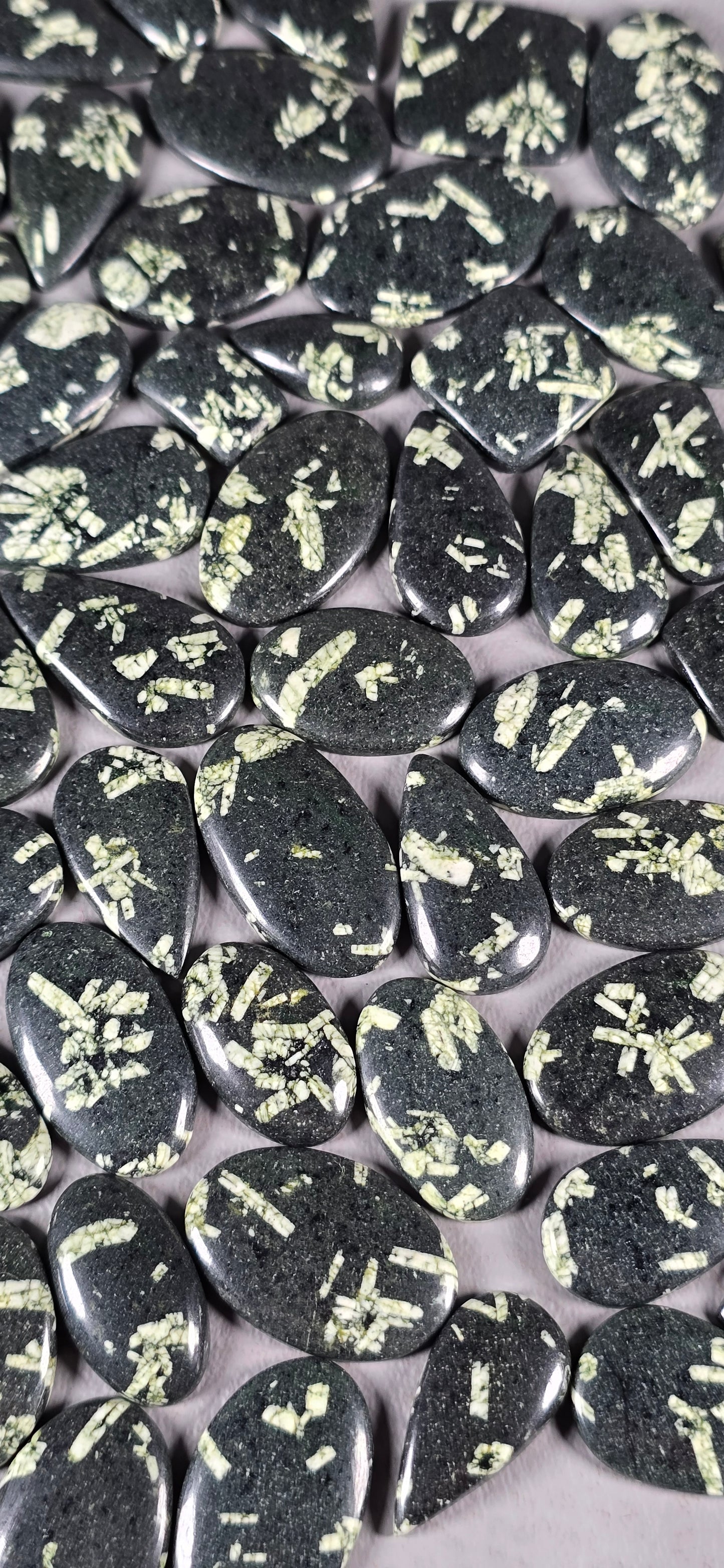 Chinese Writing Rock - Random Cabochon