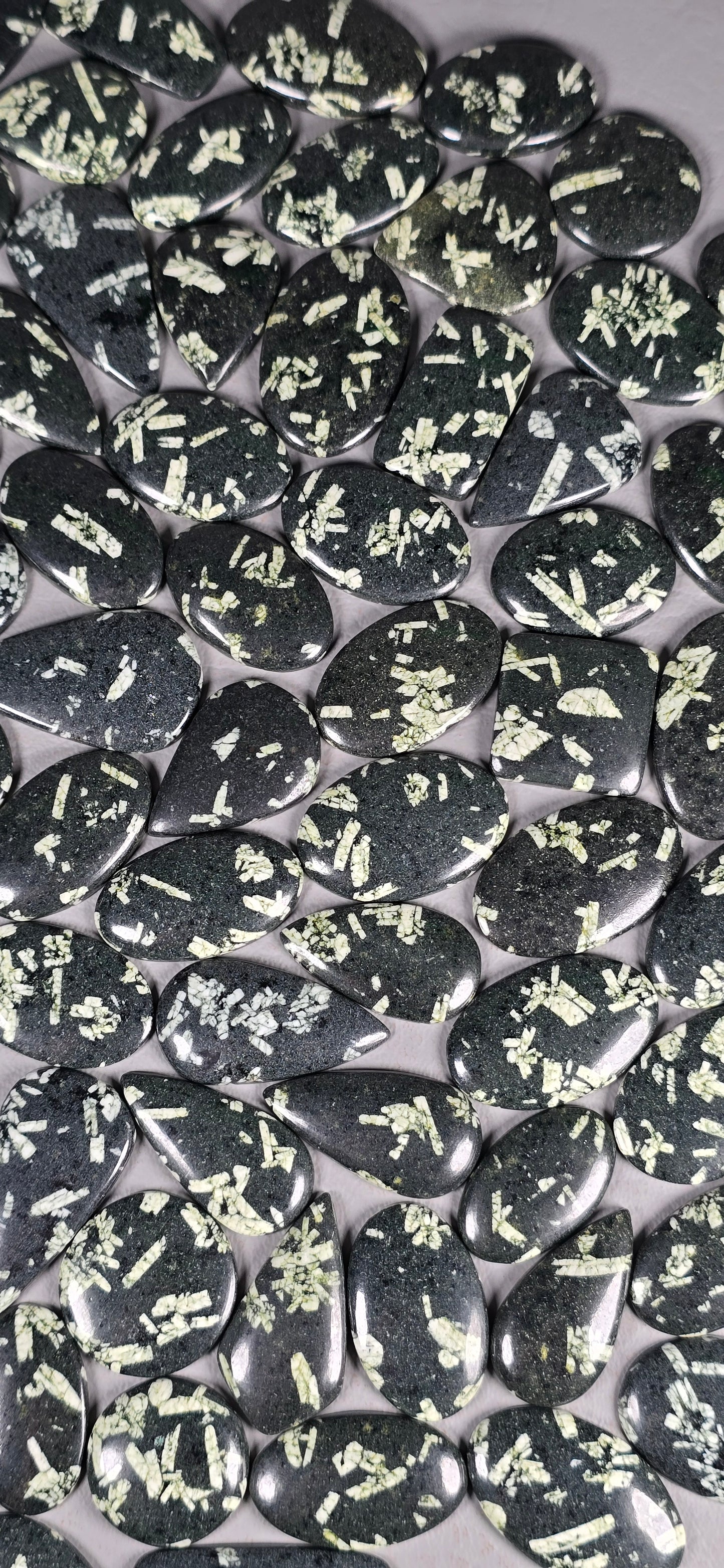 Chinese Writing Rock - Random Cabochon