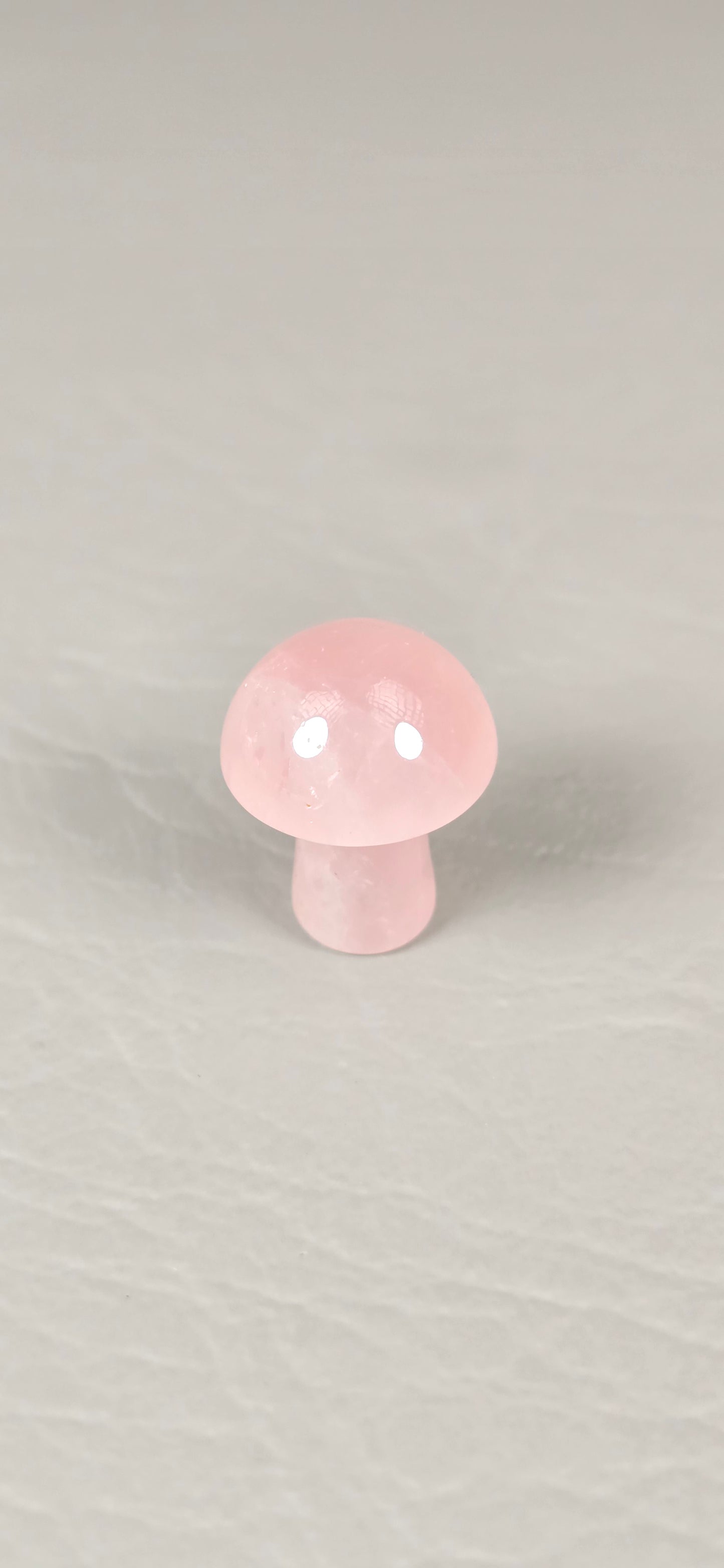 Rose Quartz Mushroom